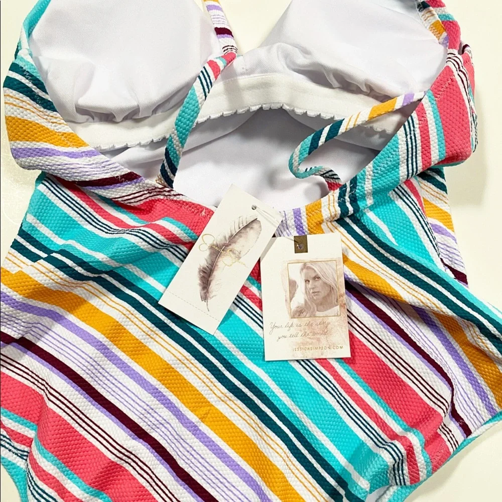 Jessica Simpson One-Piece Swimsuit Sz M